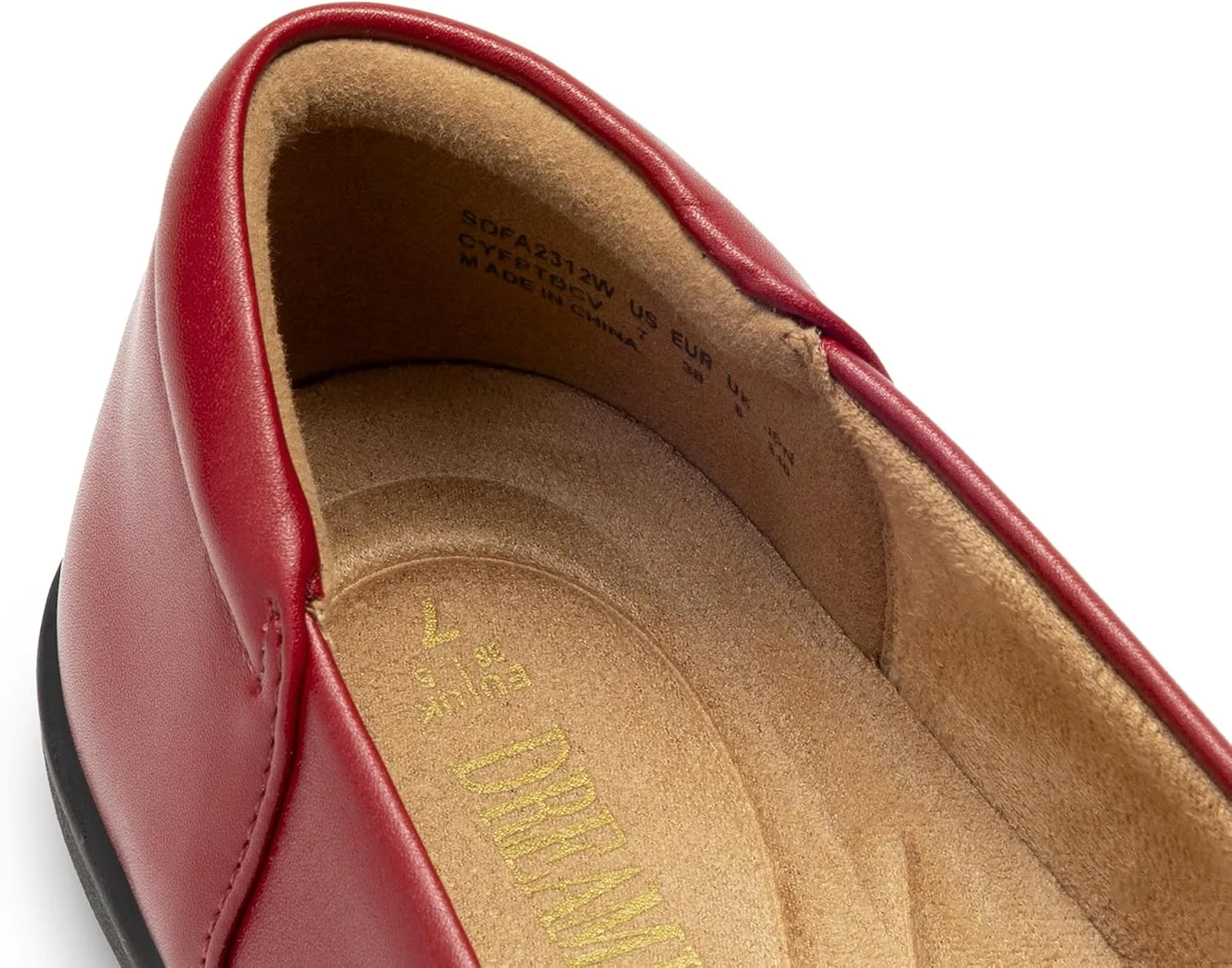 DREAM PAIRS Women’s Comfortable Ballet Dressy Work Flats, Round Toe Slip on Office Shoes