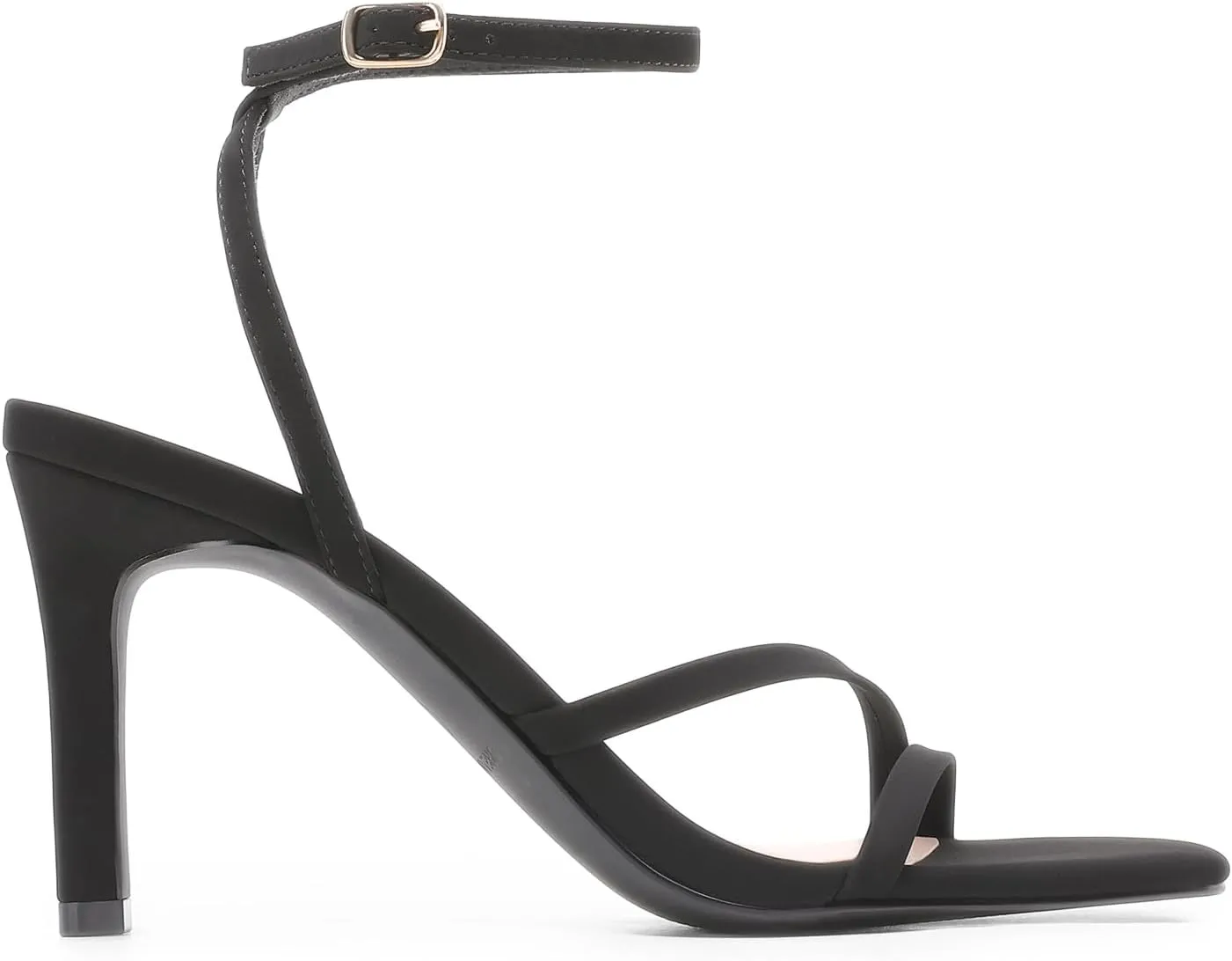 DREAM PAIRS Women’s High Stilettos Heels Open Toe Square Sandals Ankle Strap Pumps Sexy Comfort Strappy Dress Shoes Party Wedding Heeled Sandals