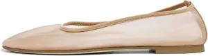Dsevht Mesh Ballet Flats Shoes for Women Slip On Ballerina Shoes Round Toe Comfortable Casual Work Dress Flats Shoes