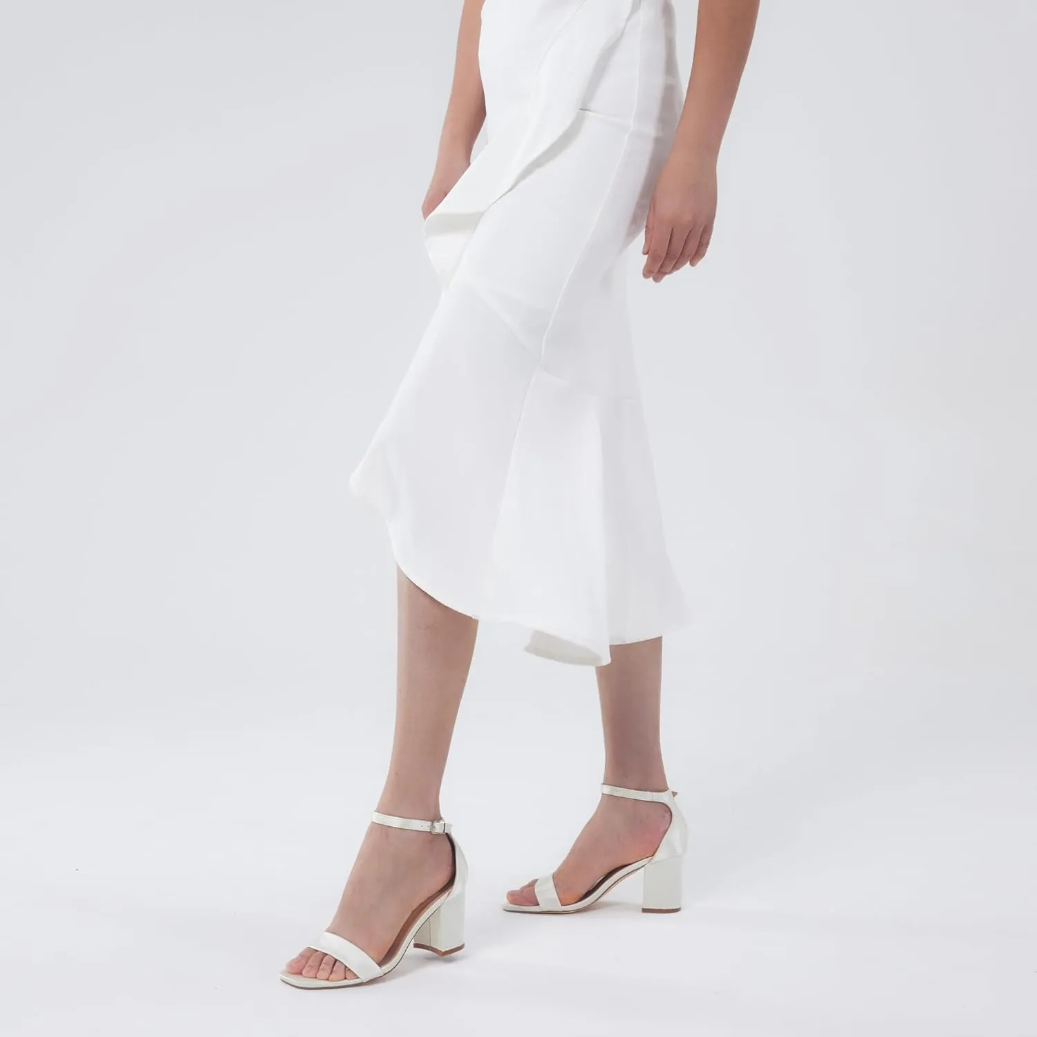 Elisabet Tang 2.36 inch Open Toe Ankle Strap Chunky Heels Pump Sandals Party Dress Sandals Daily Work Wedding Buckle Heels Sandals Shoes