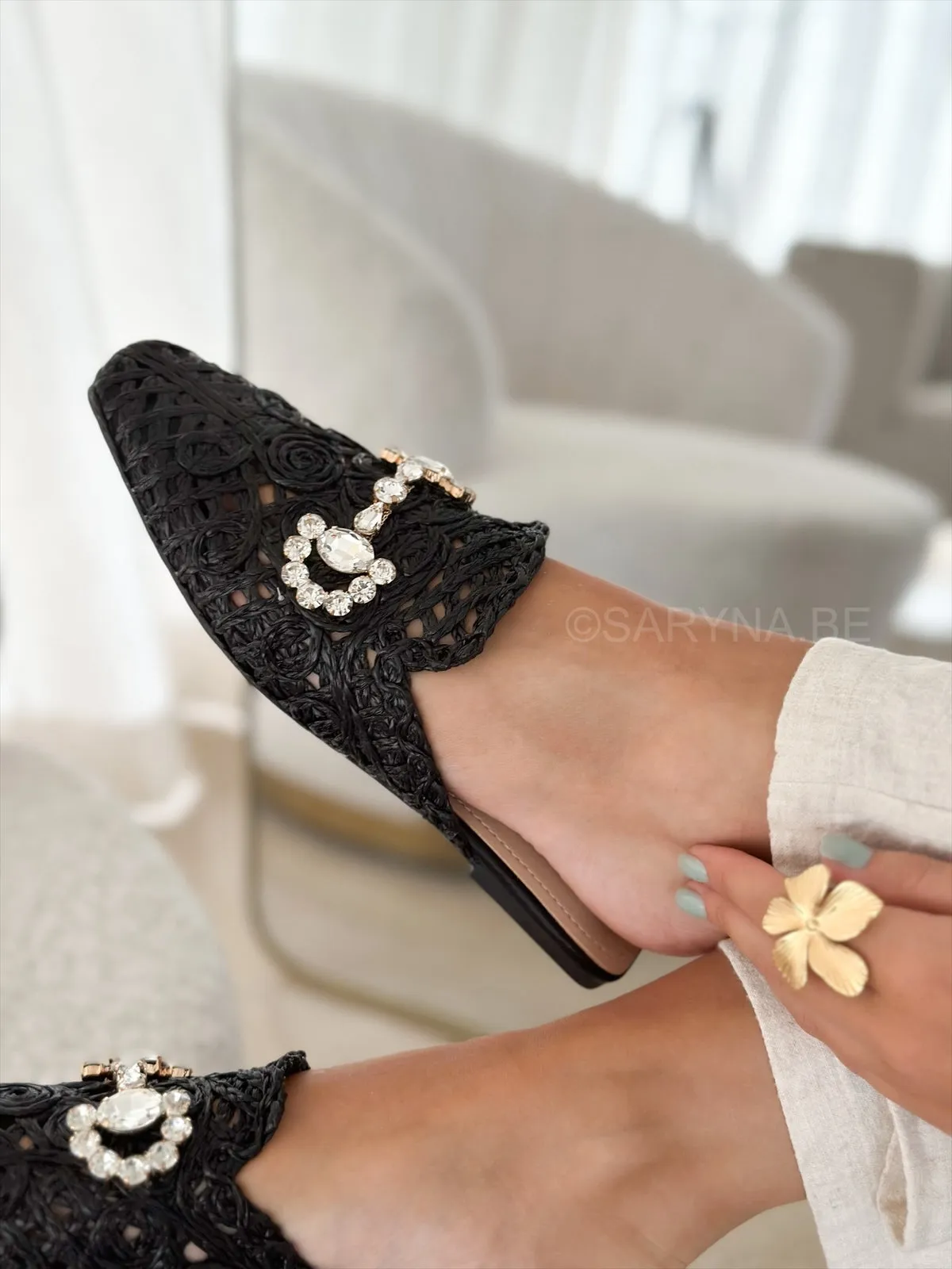 Espadrilles « VAENA » NOIR