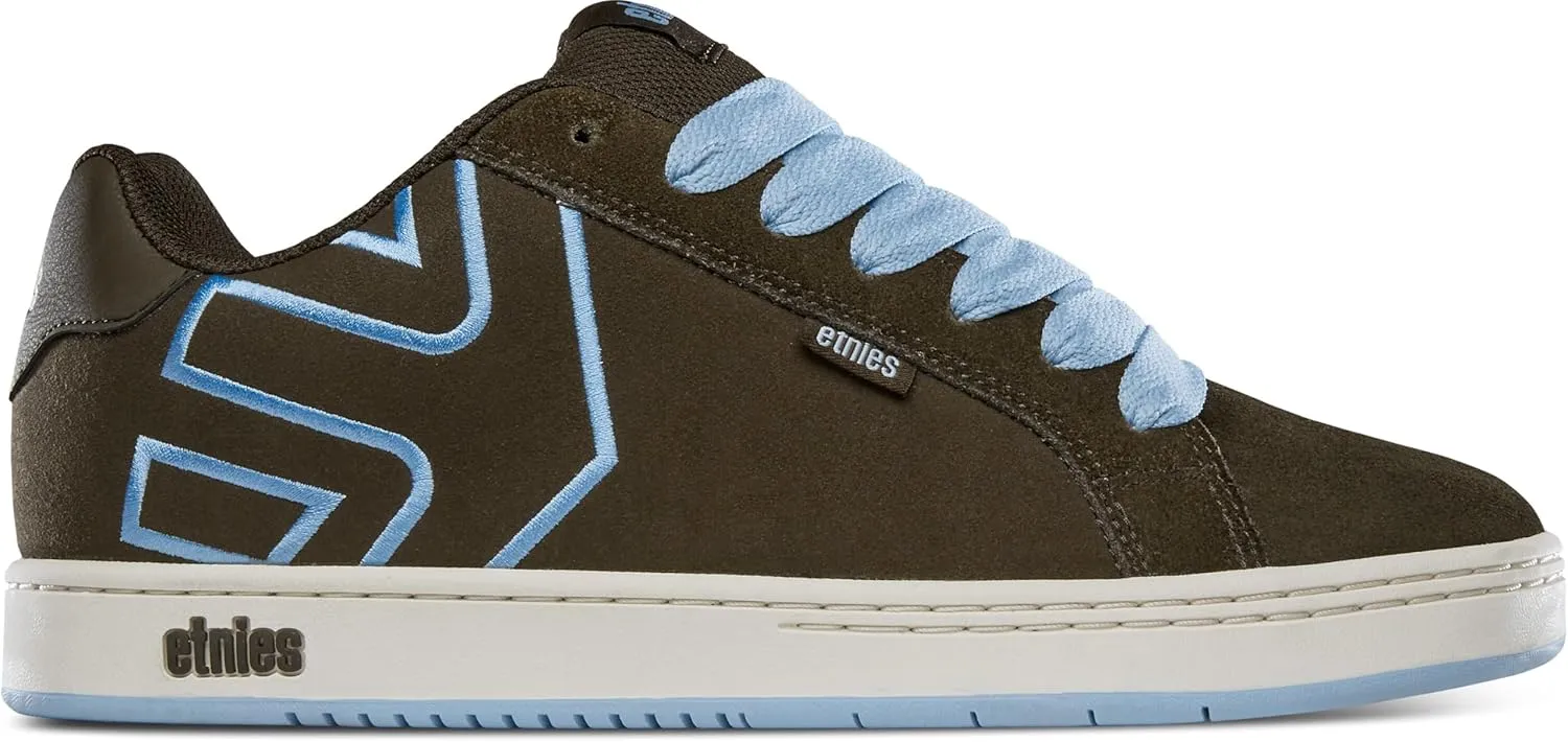 Etnies Men's Low-Top Sneakers Skate Shoe, Brown Blue, 10