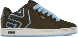 Etnies Men's Low-Top Sneakers Skate Shoe, Brown Blue, 6.5