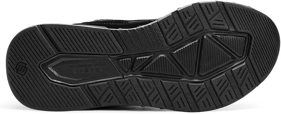 FitVille Wide Basketball Shoes for Men with Flat Feet Extra Wide High-top Sneakers with Ankle Support