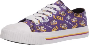 FOCO NFL womens Nfl Team Logo Ladies Fashion Low Top Canvas Sneakers Shoes