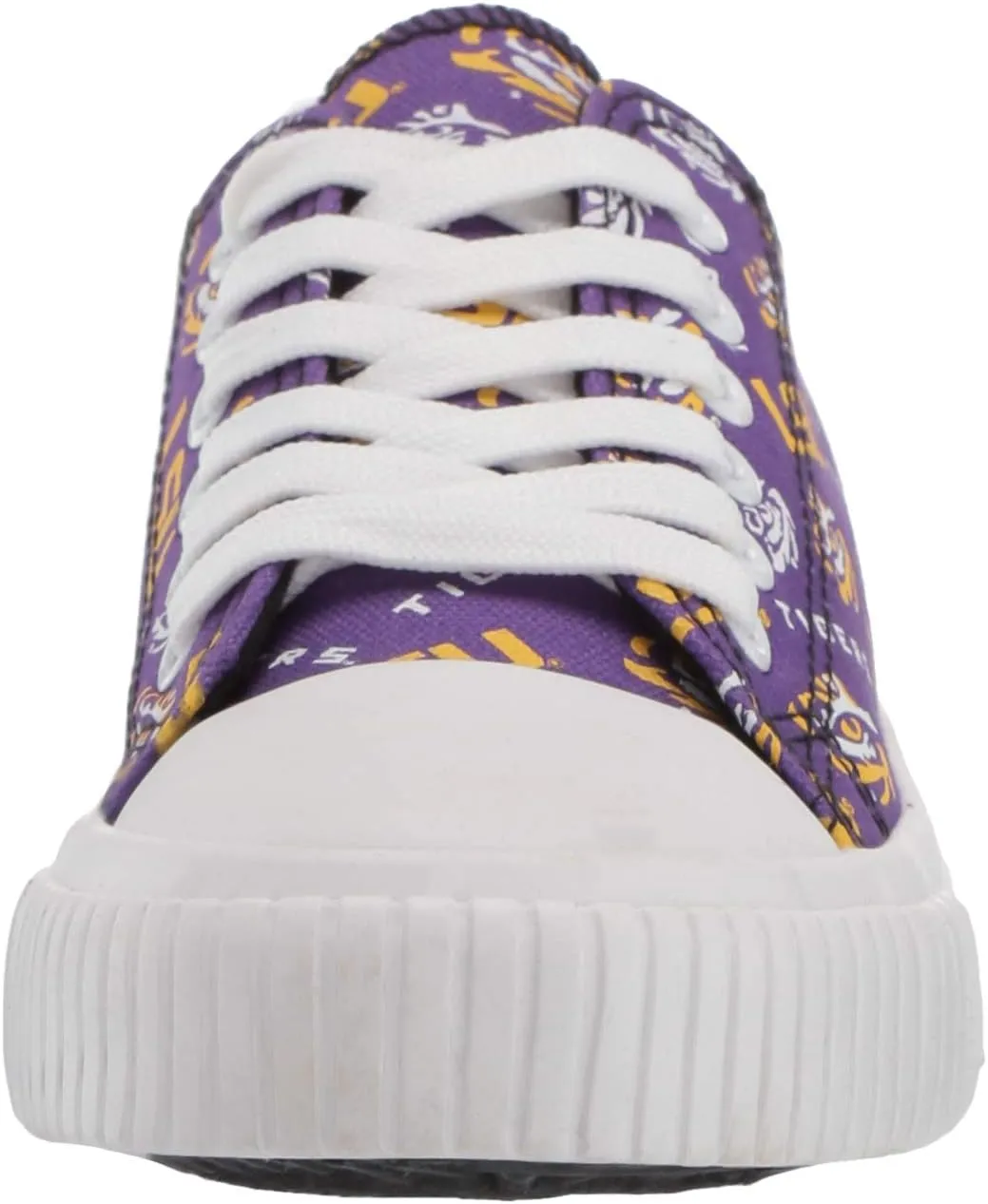 FOCO NFL womens Nfl Team Logo Ladies Fashion Low Top Canvas Sneakers Shoes