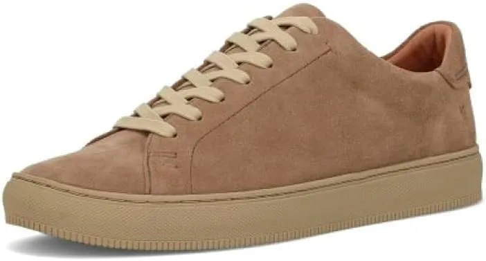 Frye Astor Low Lace Sneakers for Men Crafted from Leather with Artisanal Hand-Tacking Details, Cushioned Poron Footbeds, Padded Collar and Tongue, and Waxed Cotton Laces