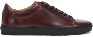 Frye Astor Low Lace Sneakers for Men Crafted from Leather with Artisanal Hand-Tacking Details, Cushioned Poron Footbeds, Padded Collar and Tongue, and Waxed Cotton Laces