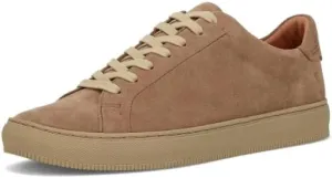 Frye Astor Low Lace Sneakers for Men Crafted from Leather with Artisanal Hand-Tacking Details, Cushioned Poron Footbeds, Padded Collar and Tongue, and Waxed Cotton Laces