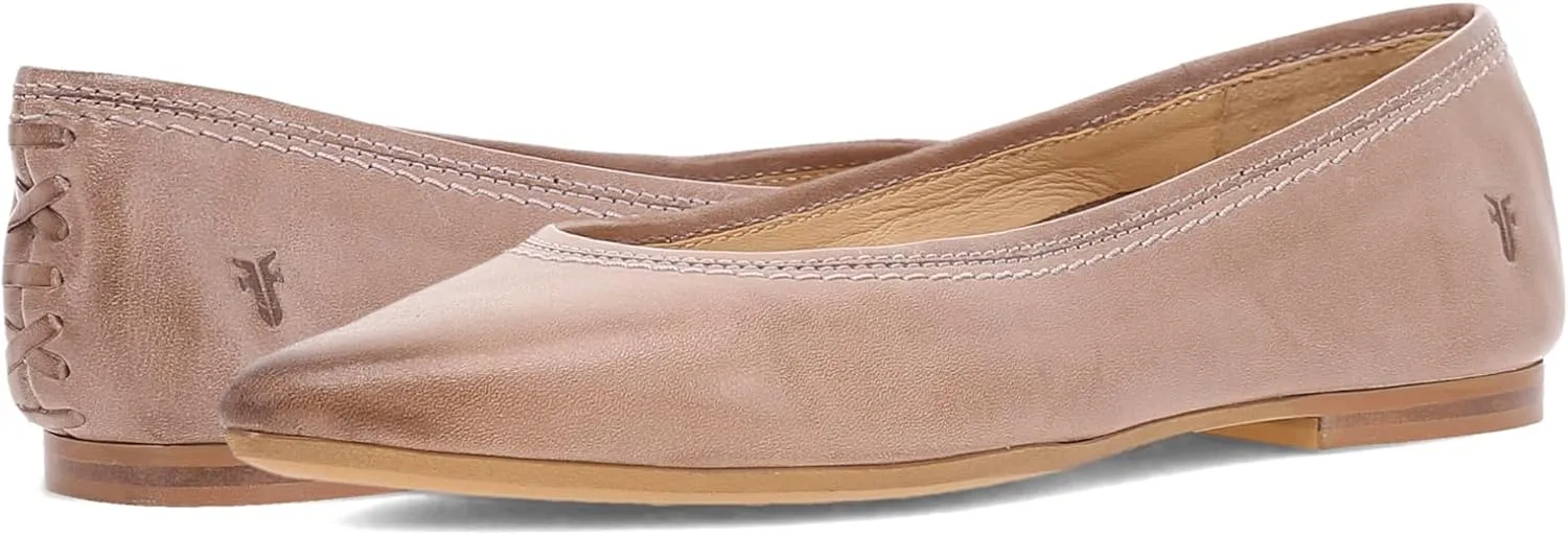 Frye Heather Ballet Flats-Sandals for Women - Comfortable Leather Slip-On Shoes with Flexible Sole, Casual & Elegant Design