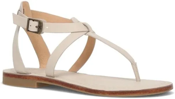 Frye Taylor Women’s Sandals - Soft Full-Grain Leather with Padded Footbed, Adjustable Ankle Strap, and Flexible Rubber Outsole with Low Heel