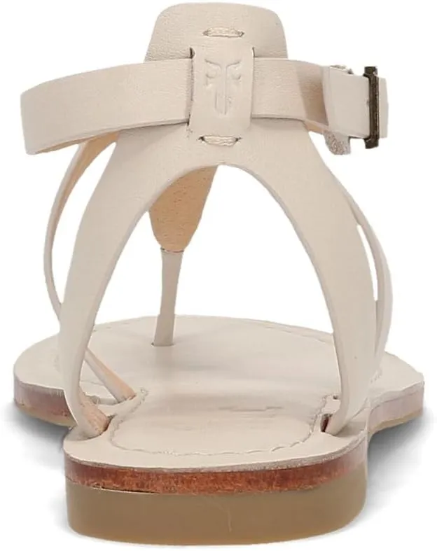 Frye Taylor Women’s Sandals - Soft Full-Grain Leather with Padded Footbed, Adjustable Ankle Strap, and Flexible Rubber Outsole with Low Heel