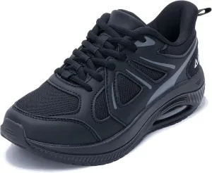 GANNOU Women Arch Support Walking Shoes Orthotic Sneakers for Plantar Fasciitis Air Tennis Shoes