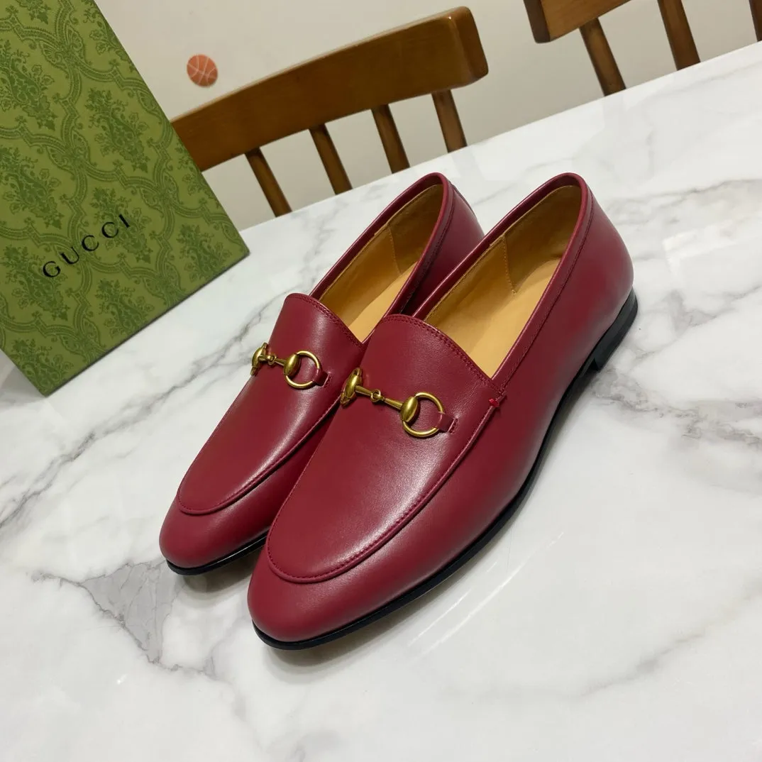GG Jordaan Loafer Dark Red Calfskin
