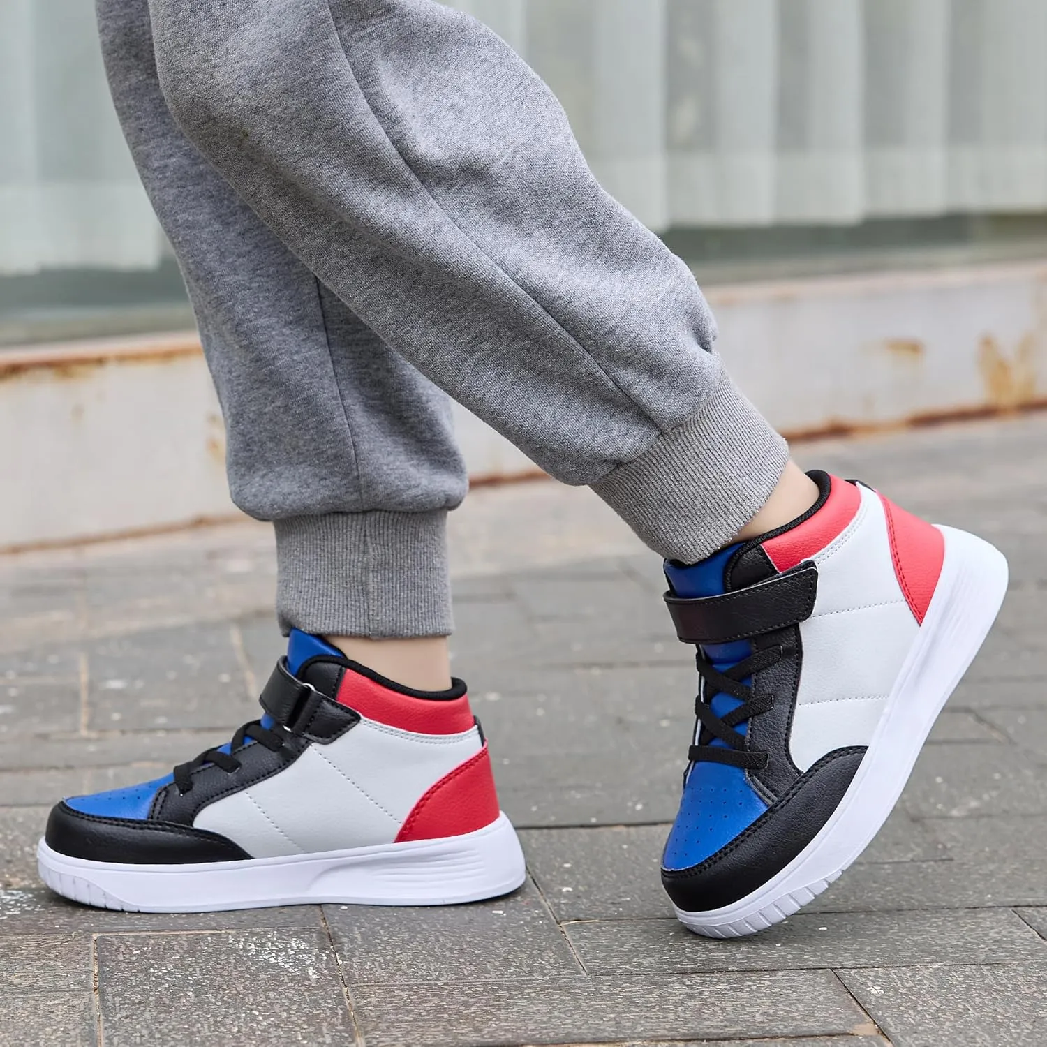 Girls Shoes Boys High Top Sneakers Lightweight Casual Unisex Outdoor Running Shoes