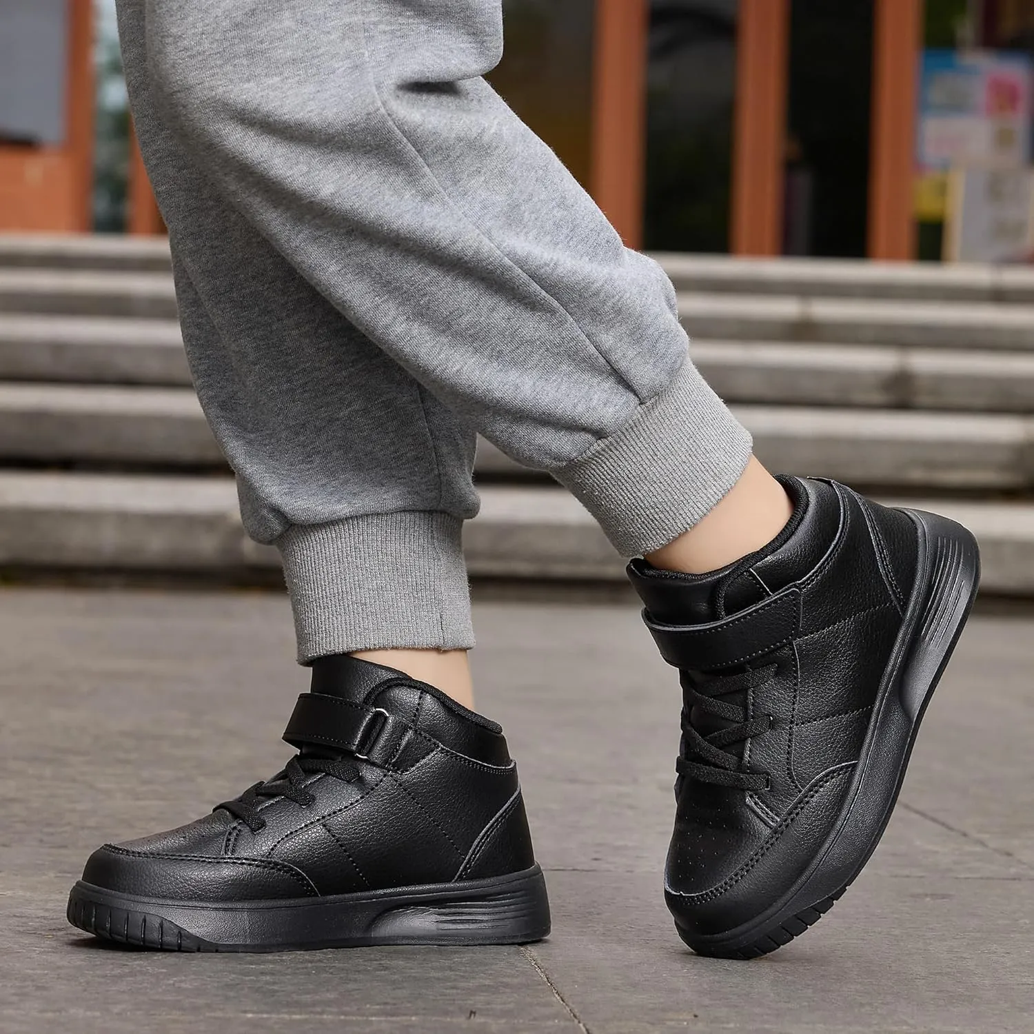 Girls Shoes Boys High Top Sneakers Lightweight Casual Unisex Outdoor Running Shoes