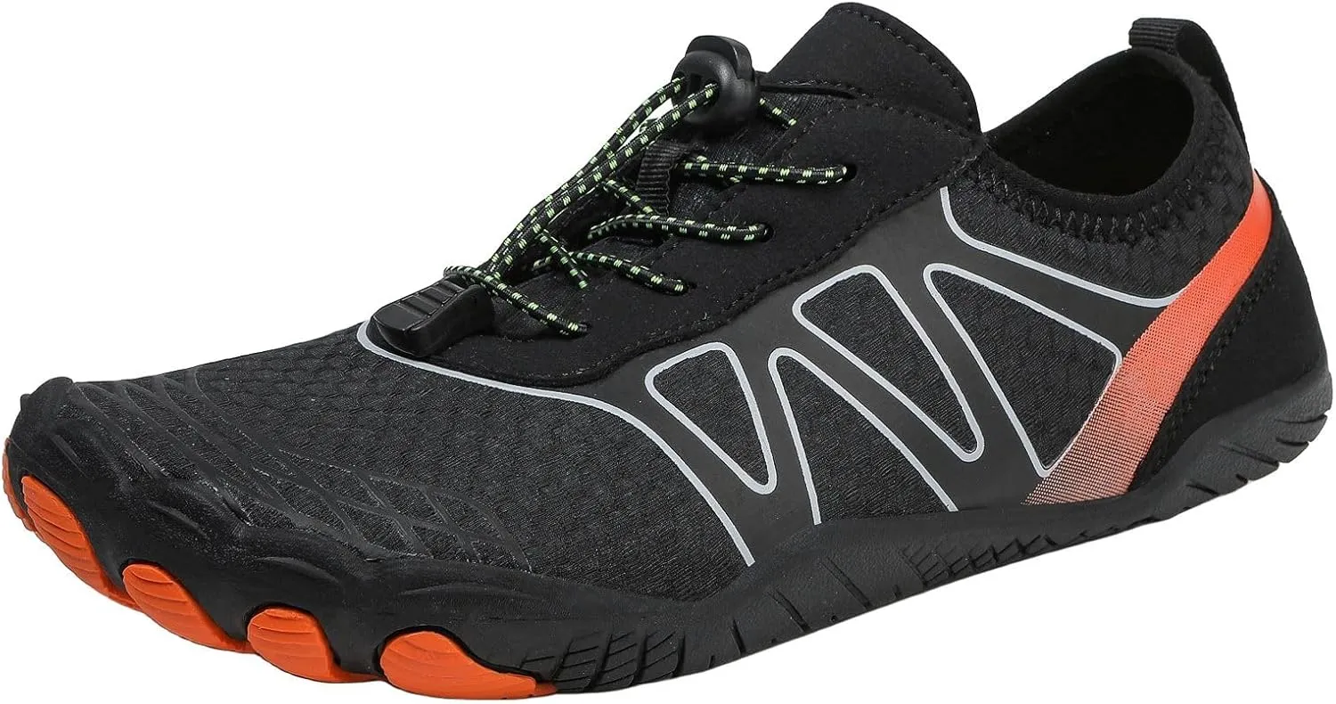 Grounding Shoes for Women Summer Quick Dry Non-Slip Athletic Hiking Shoes Round Toe Barefoot Footwear Beach Pool Aqua Surf Swim Outdoor Casual Walking Shoe Sneaker