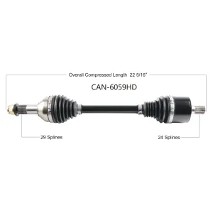 Hd 2.0 Axle Rear