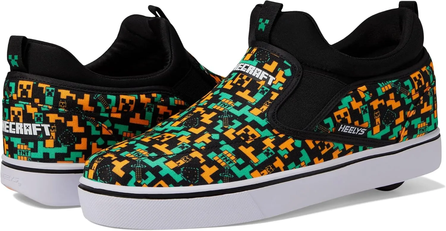 HEELYS Men's J3t-fx Minecraft Wheeled Heel Shoe
