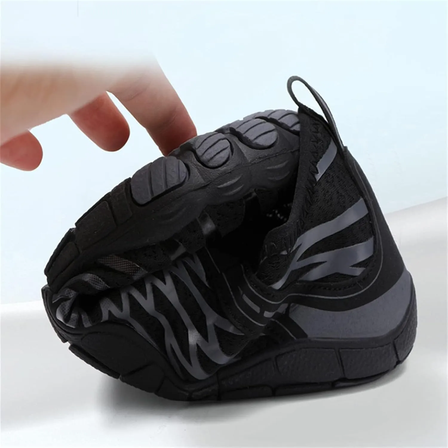 Hike Barefoot Shoes for Women Men Waterproof Trail Running Healthy & Non-Slip Barefoot Shoes Beach Pool Aqua Swim Surf Hiking Walking Footwear with Wide Toe Box