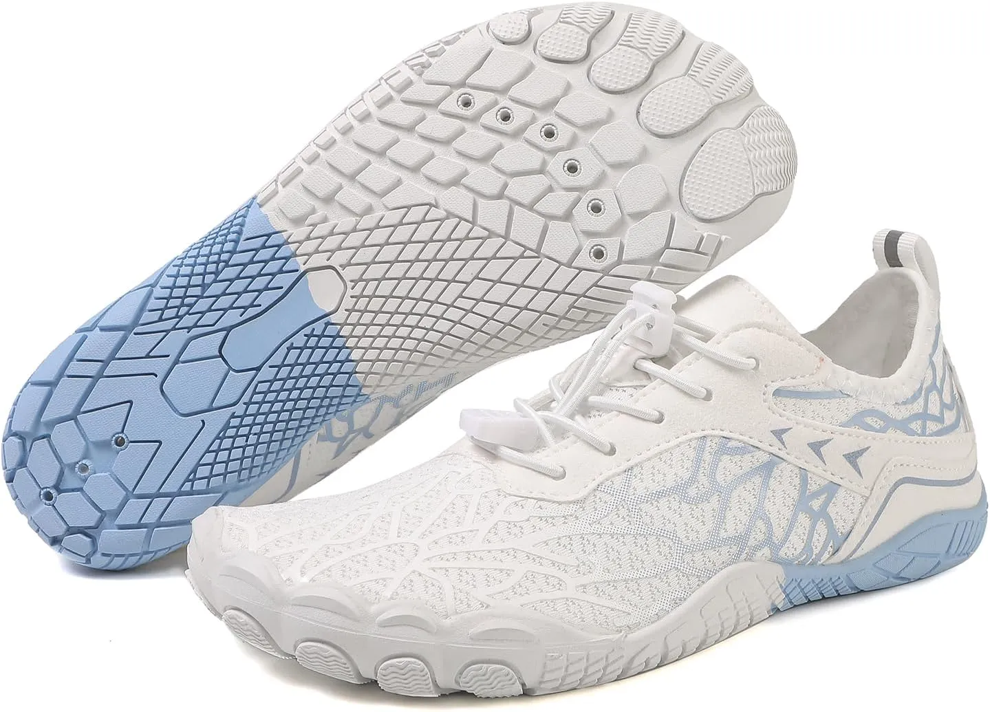 Hiking Footwear Barefoot Shoes Women Men, Pro Barefoot Shoes with Wide Toe Box Healthy & Non-Slip Breathable Beach Water Shoe Lightweight Walking Shoe Unisex Running Sneakers