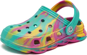 HOBIBEAR Boys Girls Garden Clogs Beach Sandals Kids(Toddler/Little Kids/Big Kids)