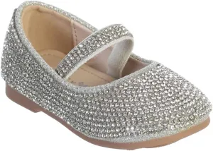 iGirlDress Infant Toddler Girls Straps Flower Girls Shoes (Size 1-8)