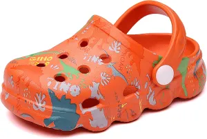 INMINPIN Kids Cute Clogs Cartoon Garden Shoes Boys Girls Slides Slippers Indoor Outdoor Children Water Shower Beach Pool Sandals