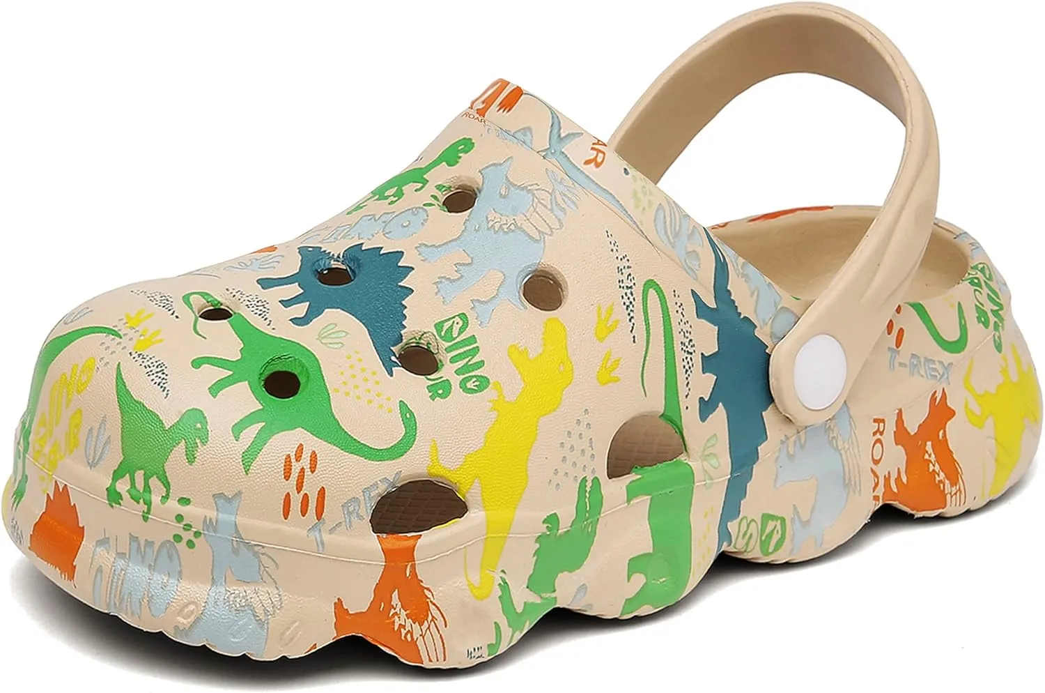 INMINPIN Kids Cute Clogs Cartoon Garden Shoes Boys Girls Slides Slippers Indoor Outdoor Children Water Shower Beach Pool Sandals