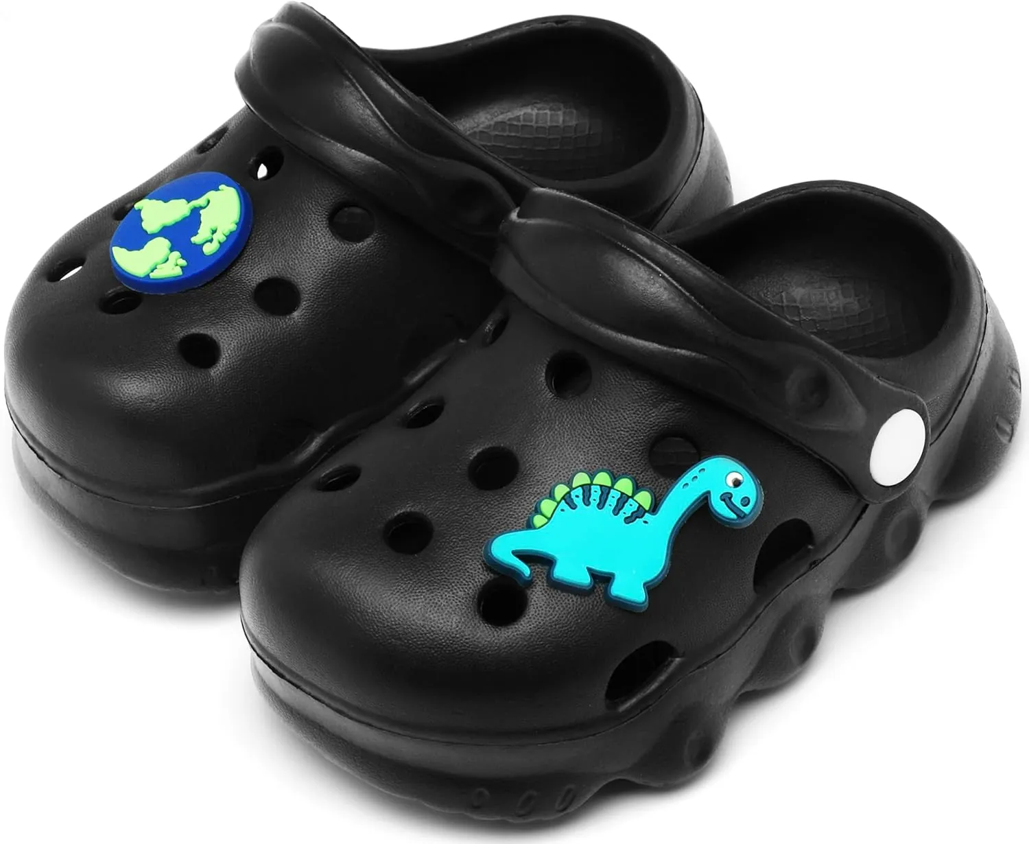 INMINPIN Kids Cute Clogs Cartoon Garden Shoes Boys Girls Slides Slippers Indoor Outdoor Children Water Shower Beach Pool Sandals