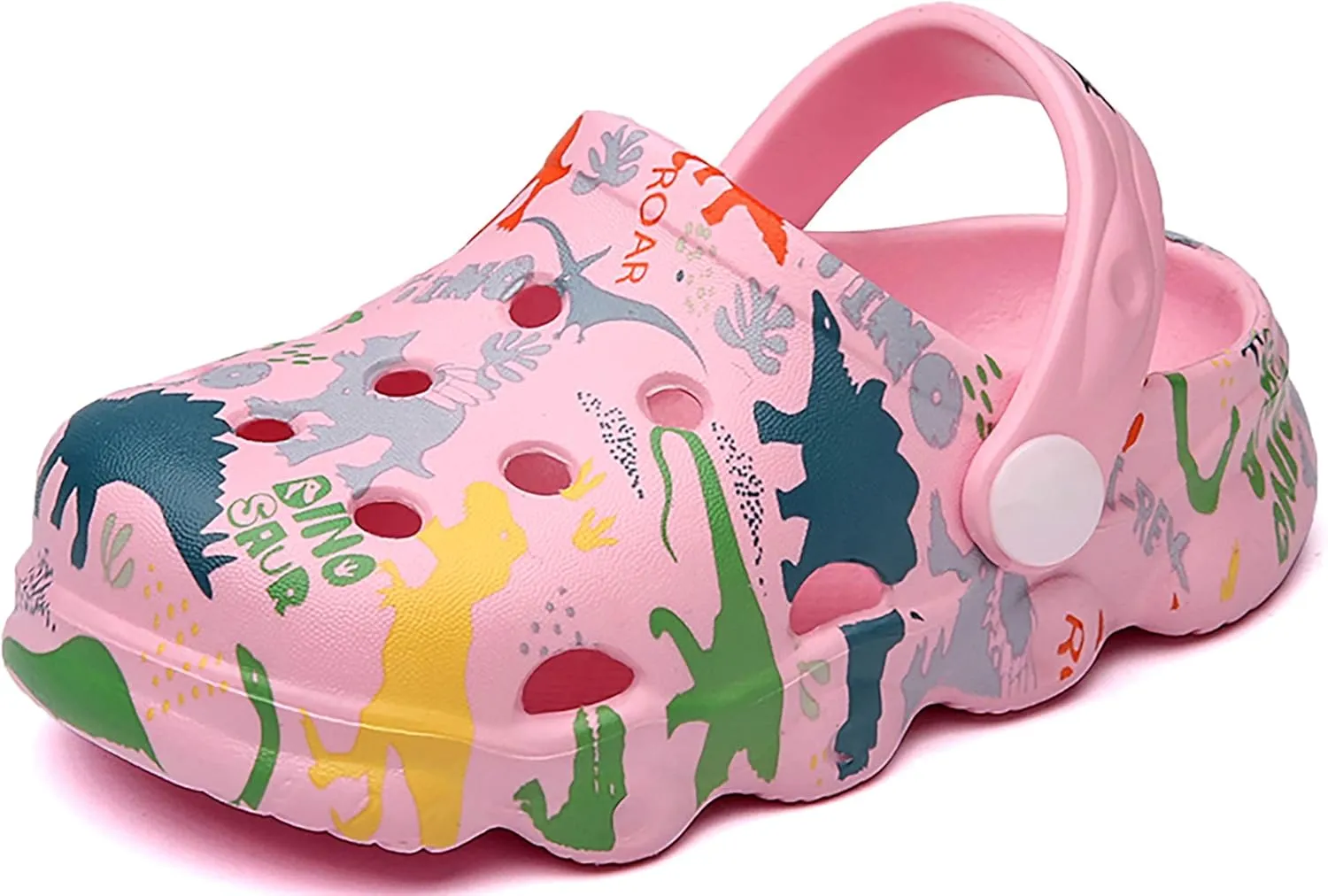 INMINPIN Kids Cute Clogs Cartoon Garden Shoes Boys Girls Slides Slippers Indoor Outdoor Children Water Shower Beach Pool Sandals