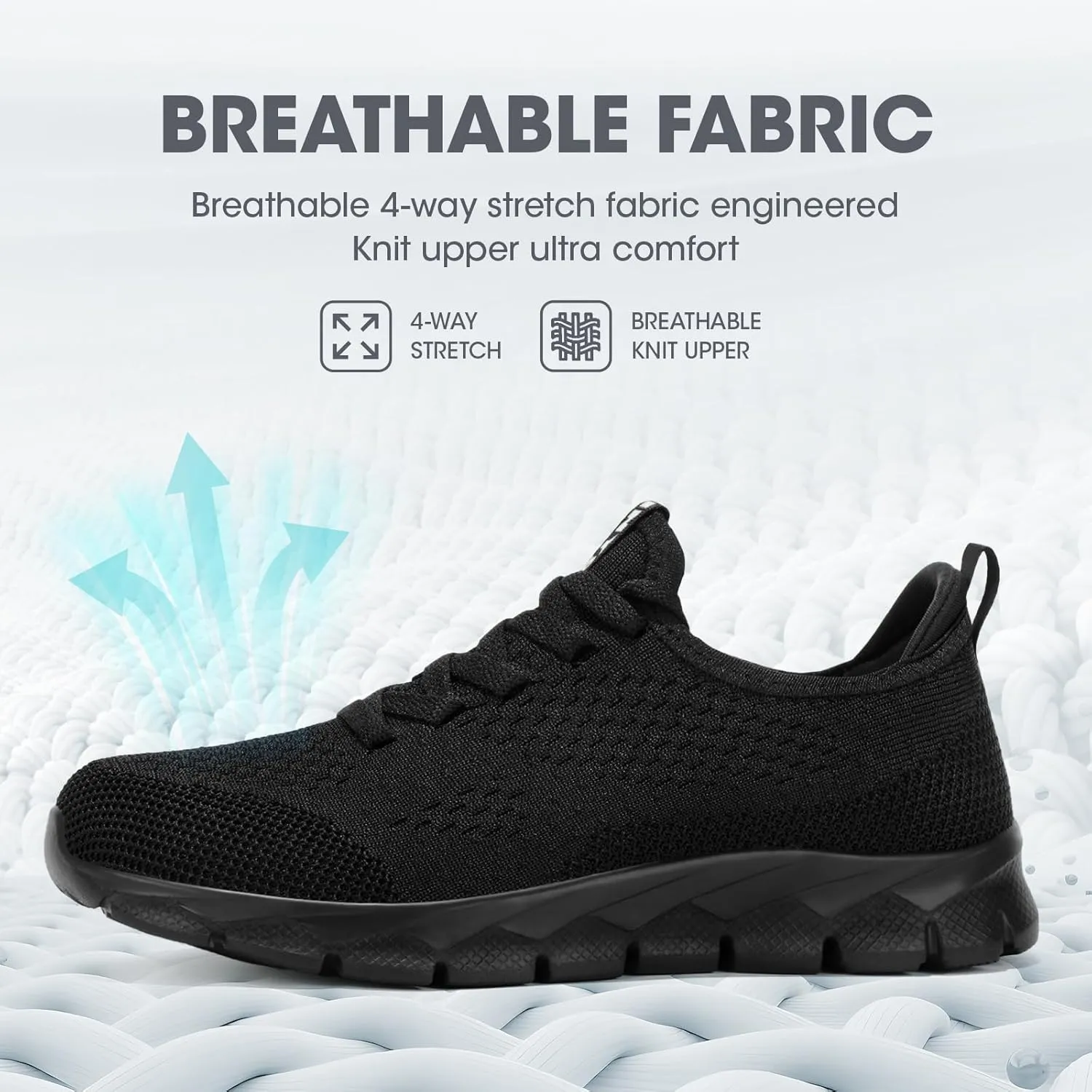 INYO Womens Sneakers Walking Lightweight Tennis Shoes No Slip Sports Workout Gym Shoes for Running