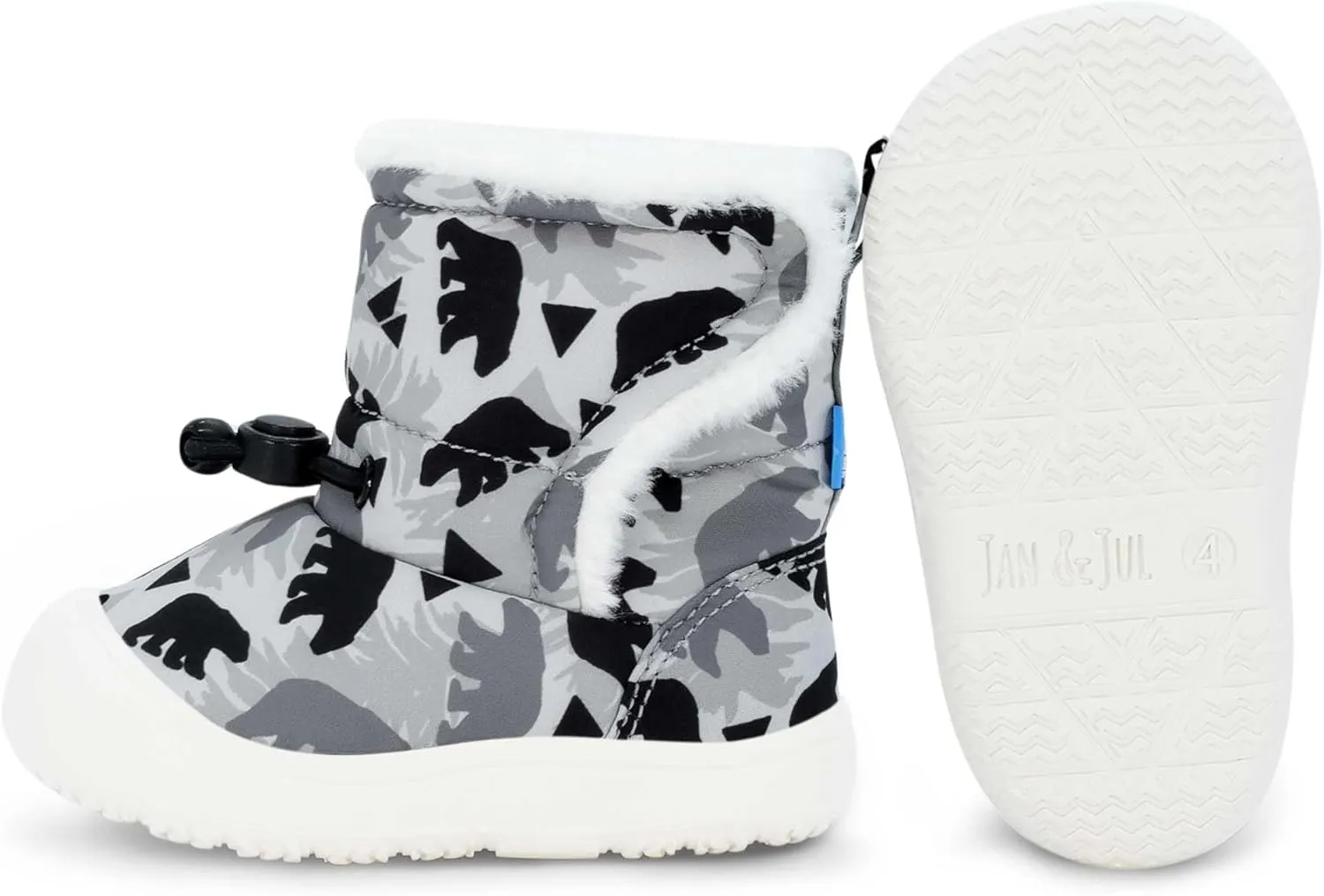 JAN & JUL Water Resistant Stay-On Winter Trail Boots for Toddler and Baby