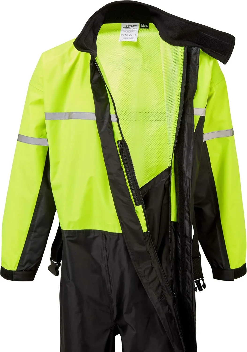 JDC Motorcycle Waterproof Rain Suit Over Suit 1PC - SHIELD