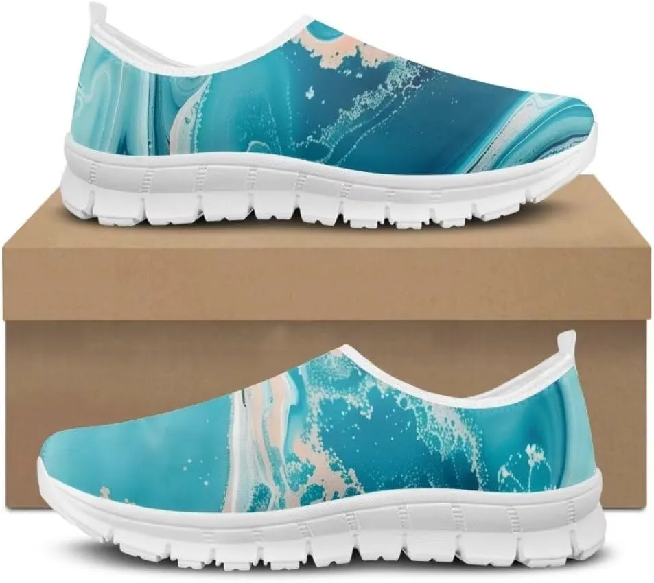 Jeiento Slip On Casual Shoes for Women Comfortable Dressy Shoes Loafers Breathable Mesh Travel Shoes Business Fashion Shoes
