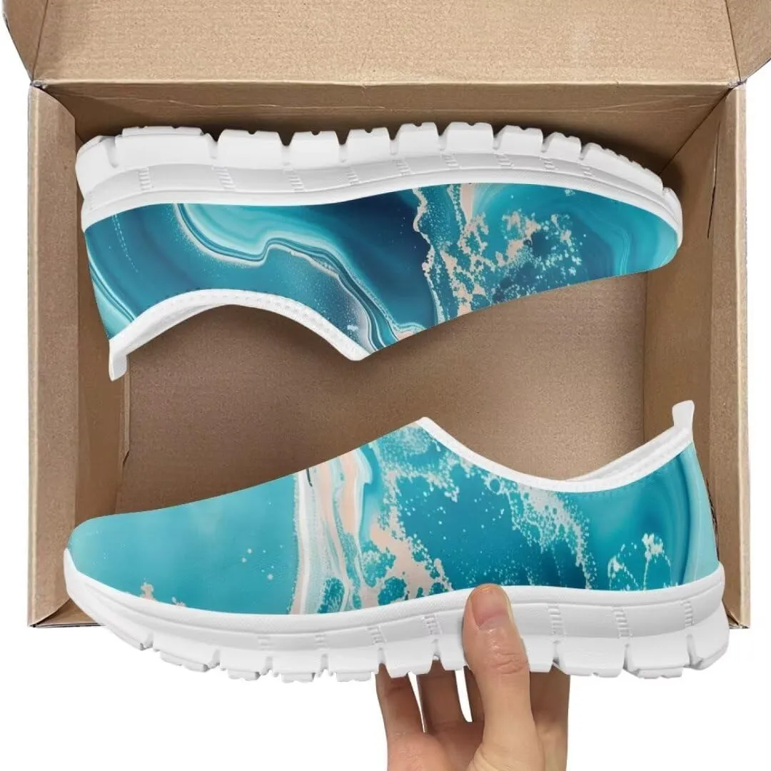 Jeiento Slip On Casual Shoes for Women Comfortable Dressy Shoes Loafers Breathable Mesh Travel Shoes Business Fashion Shoes