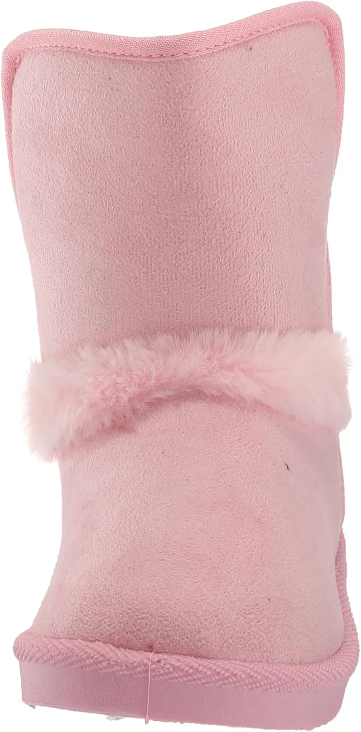 Josmo Girl's Outdoor Non-Slip Warm Comfy Winter Boots