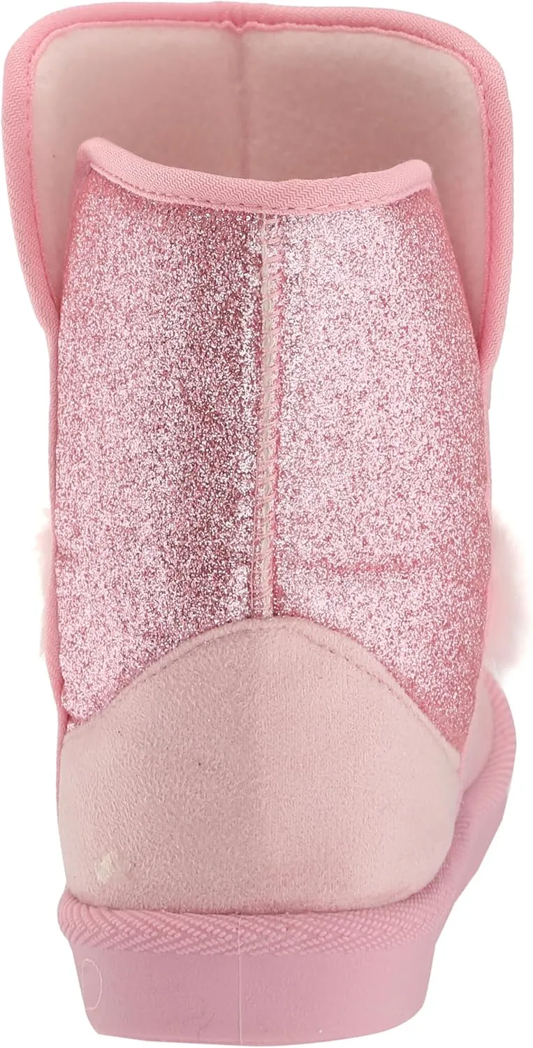 Josmo Girl's Outdoor Non-Slip Warm Comfy Winter Boots