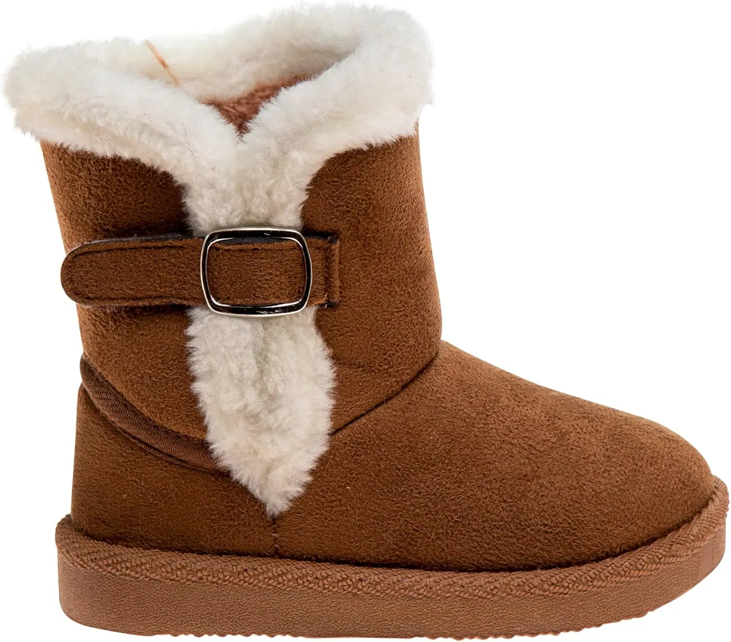 Josmo Girl's Warm Faux Fur Ankle Snow Winter Kids Boots