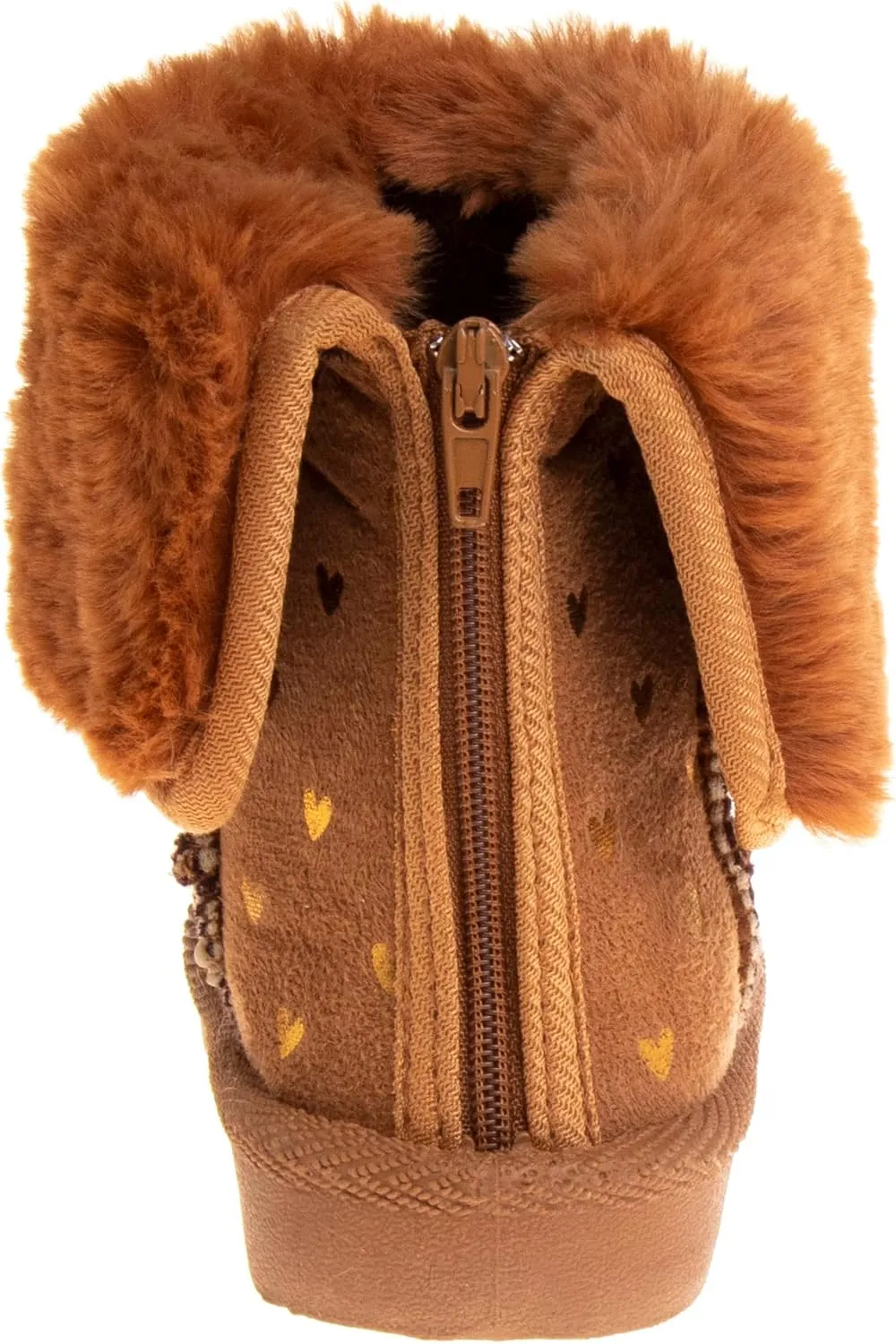 Josmo Girl's Winter Snow Warm Plush Outdoor Non-Slip Faux-Fure Soft Comfort Boots