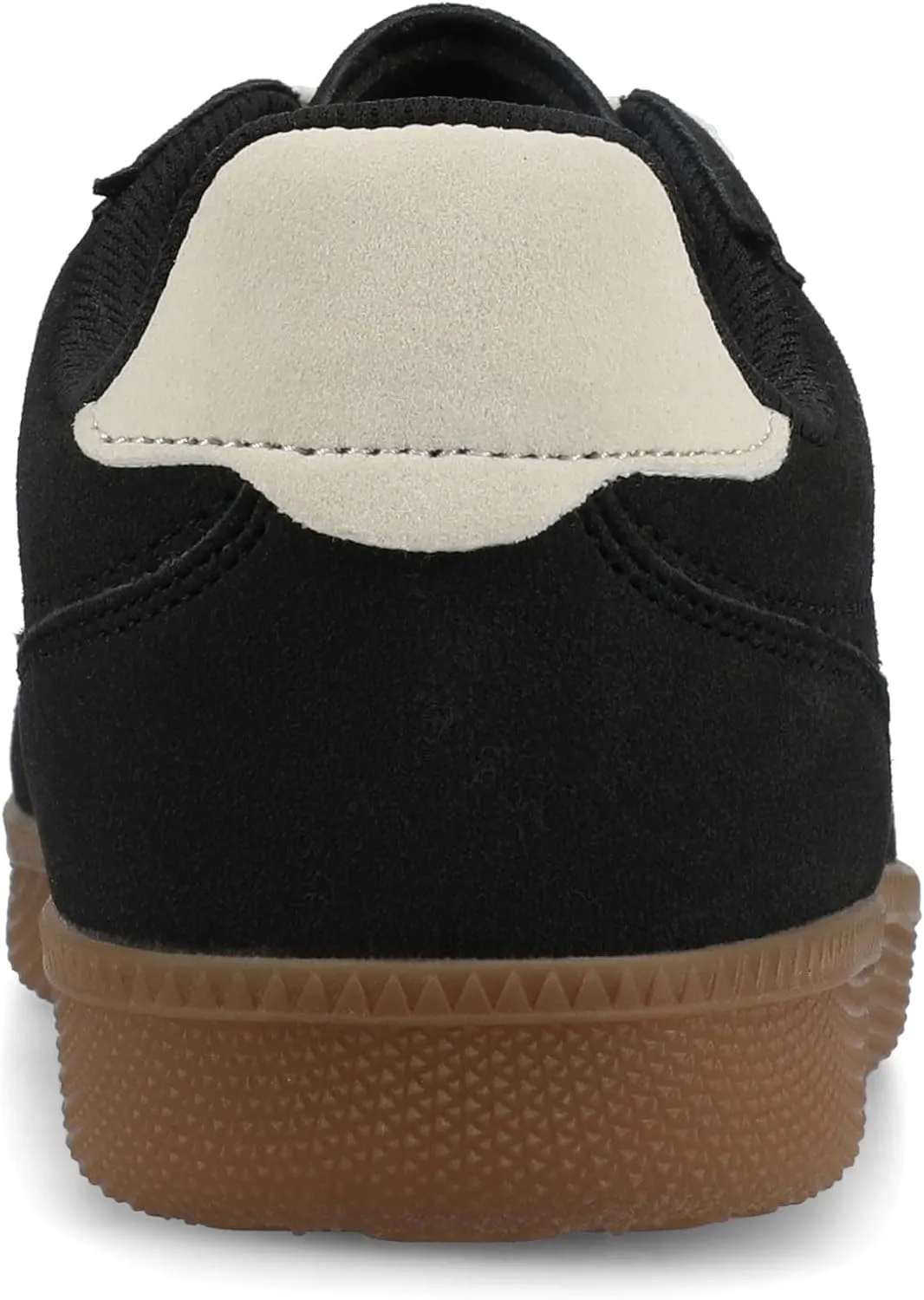 Journee Womens Cushioned footbeds Lummie Casual Sneaker Walking Shoe Round Toe Faux Leather lace up