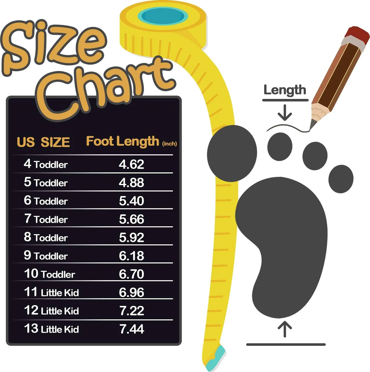 K KomForme Toddler Shoes Boys Girls Canvas Sneakers Size 4-13