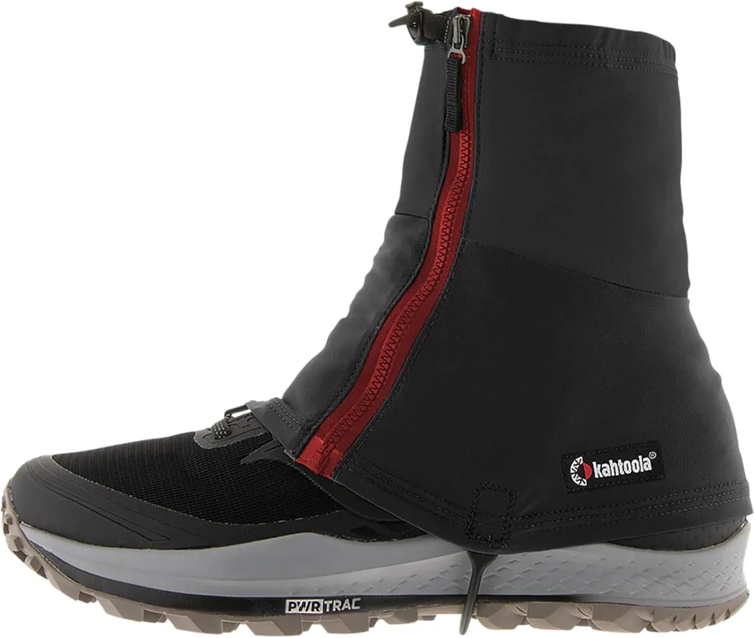Kahtoola INSTAgaiter Mid Gaiters for Hiking, Trail Running, Mountaineering, Hunting, Rocky Terrain, Mud, Snow & Ice