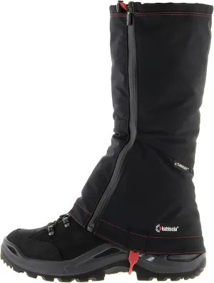 Kahtoola LEVAgaiter Tall GTX Gaiters, Waterproof Gore-TEX Shoe & Boot Protection for Mountaineering, Off-Trail Hiking in Mud, Snow & Ice