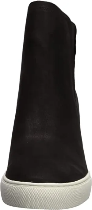 Kenneth Cole Women's Kam Wedge Sneaker, Black, 8.5 M US