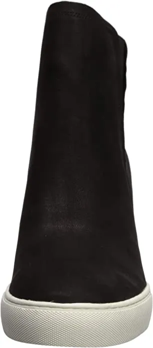 Kenneth Cole Women's Kam Wedge Sneaker, Black, 8.5 M US