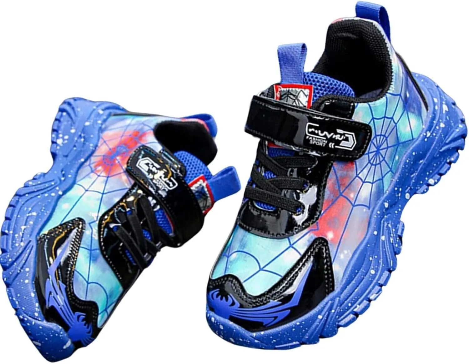 Kids Boys Light Up Trainers LED Shoes Walking Sneakers Toddler Shoes Fashion Flashing Athletic Running Shoe