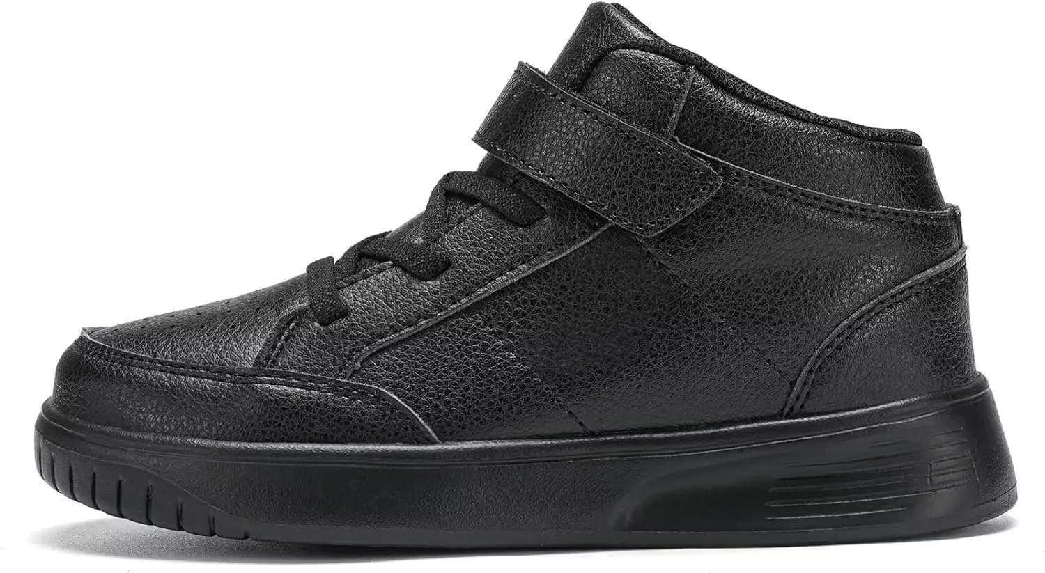 Kids Sneakers Boys Running Shoes Girls High Top Casual Lightweight Classic Adjustable Strap Sneakers