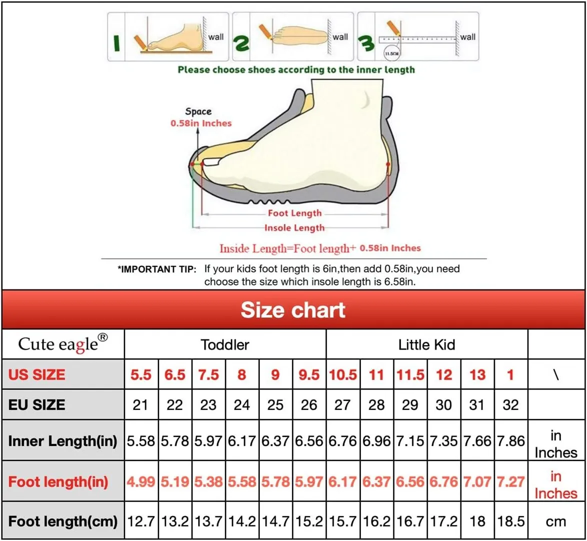 Kids Sneakers Girls Boys Athletic Running Lightweight Breathable Tennis Sport Shoes(Toddler/Little Kid)