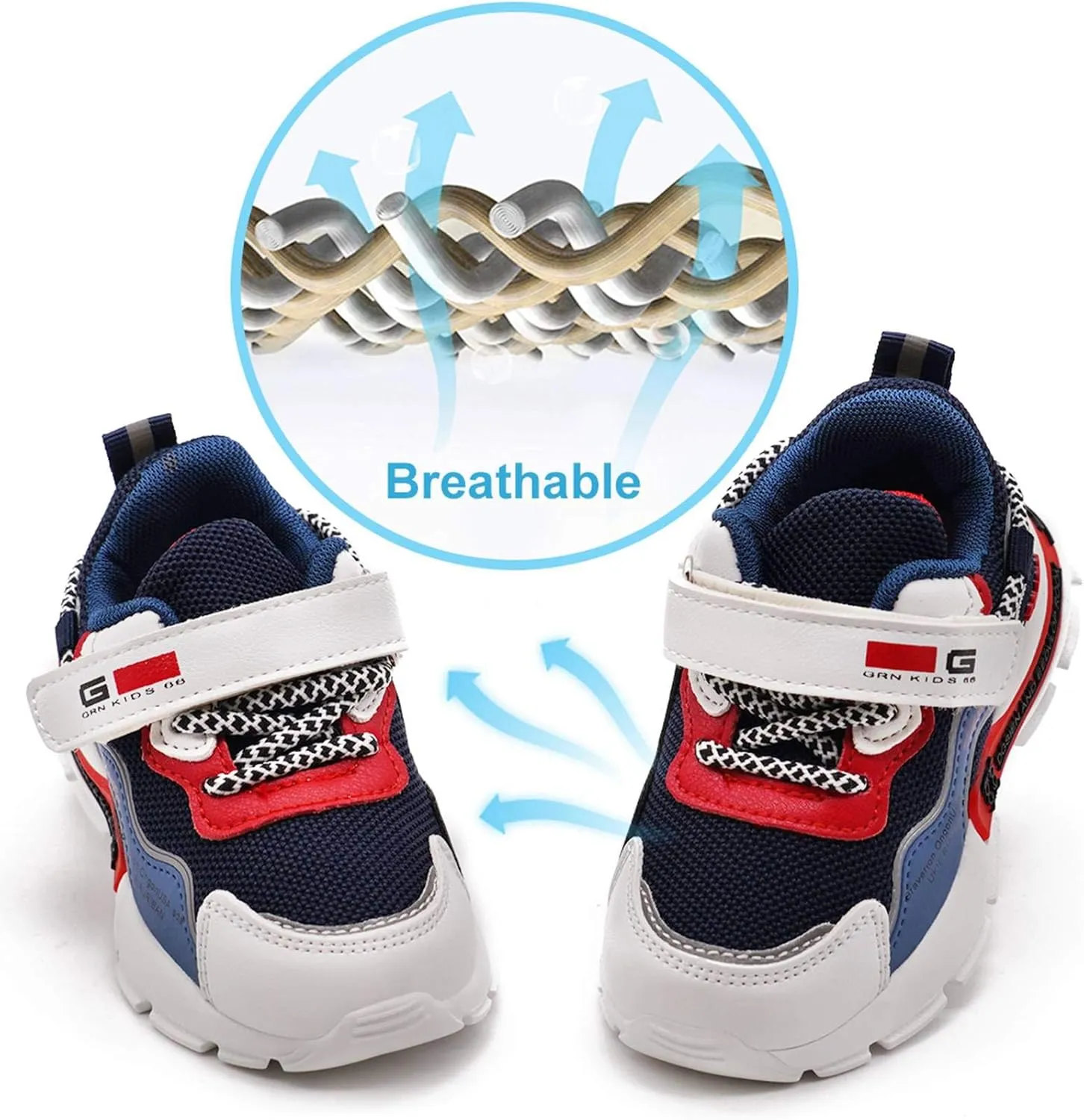 Kids Sneakers Girls Boys Athletic Running Lightweight Breathable Tennis Sport Shoes(Toddler/Little Kid)